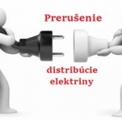 Oznámenie o prerušení distribúcie elektriny v obci Stuľany 1